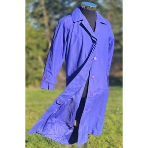 Vintage Eddie Bauer Trench Coat Womens Gore-Tex Jacket Belted Long 90s Y2K RARE